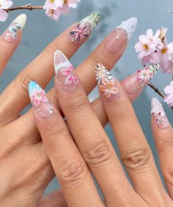 Luxuriant Flower Almond Set